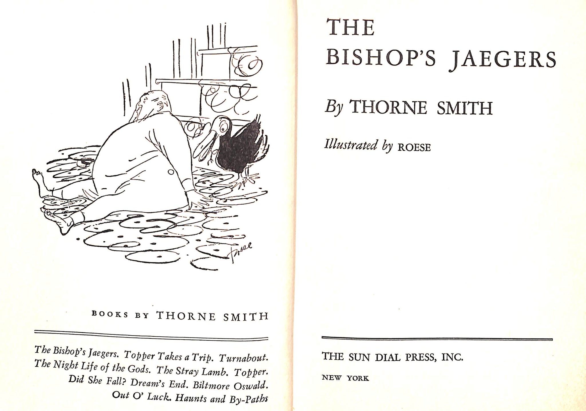"The Bishop's Jaegers" 1932 SMITH, Thorne