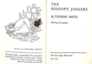 "The Bishop's Jaegers" 1932 SMITH, Thorne