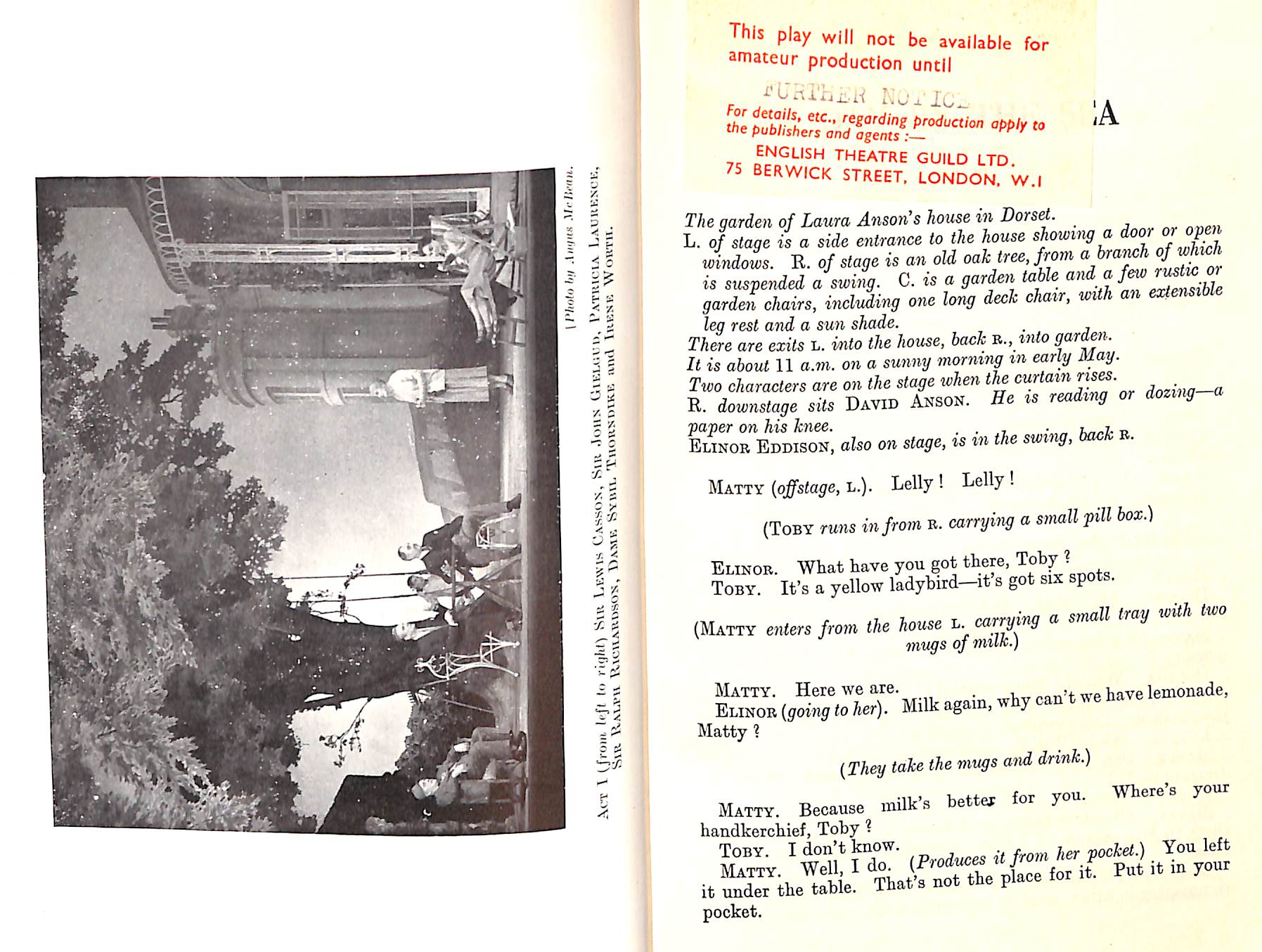 "A Day By The Sea" 1954 HUNTER, N.C.
