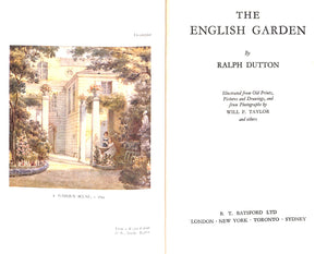 "The English Garden" 1950 DUTTON, Ralph