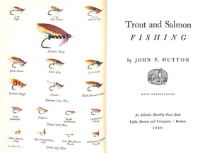 "Trout And Salmon Fishing" 1949 HUTTON, John E.