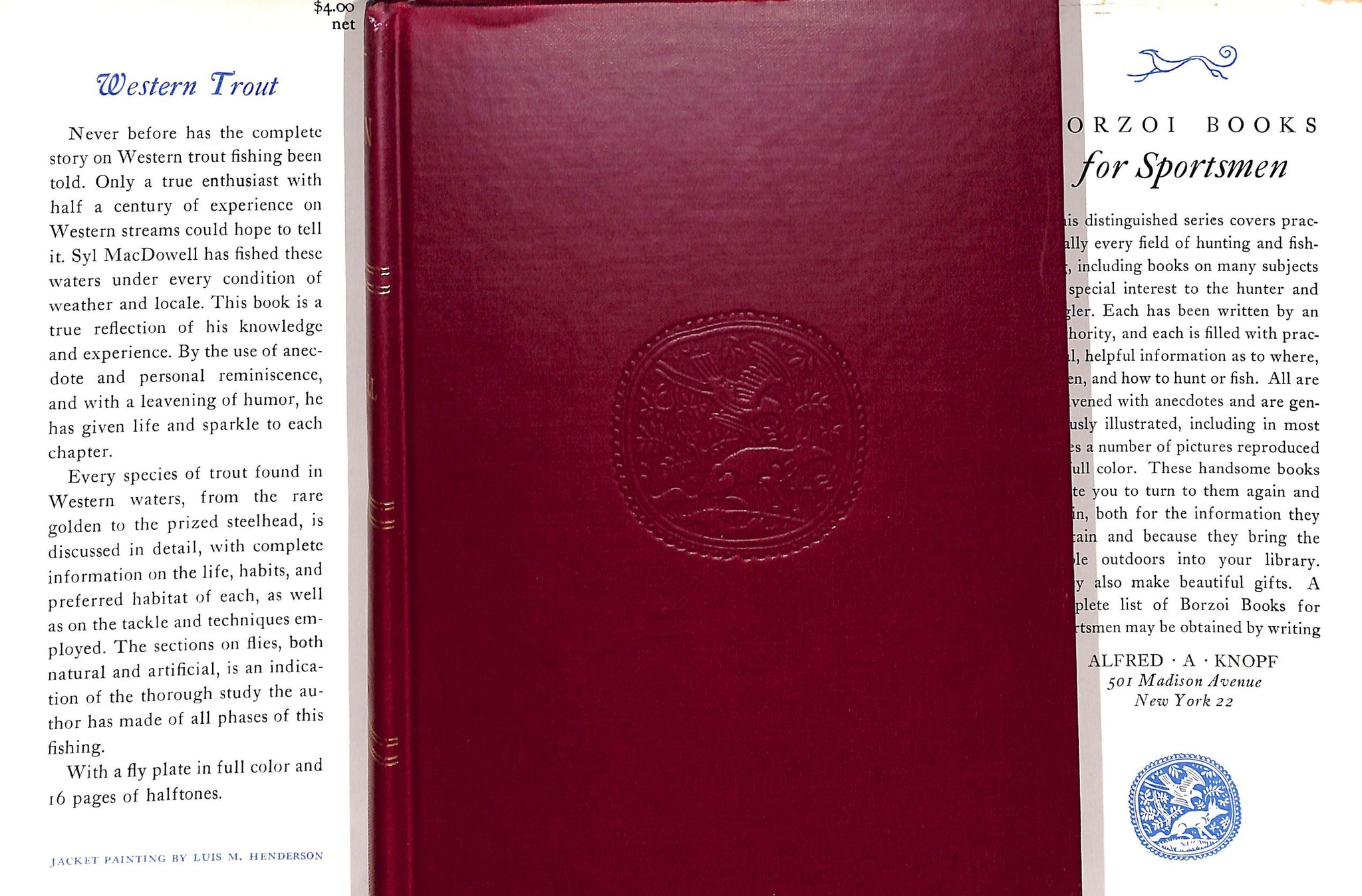 "Western Trout" 1948 MACDOWELL, Syl