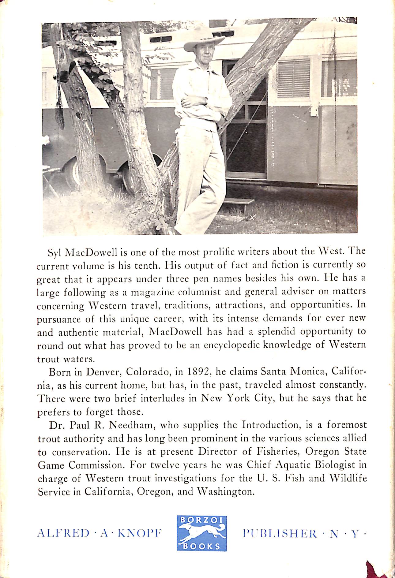 "Western Trout" 1948 MACDOWELL, Syl