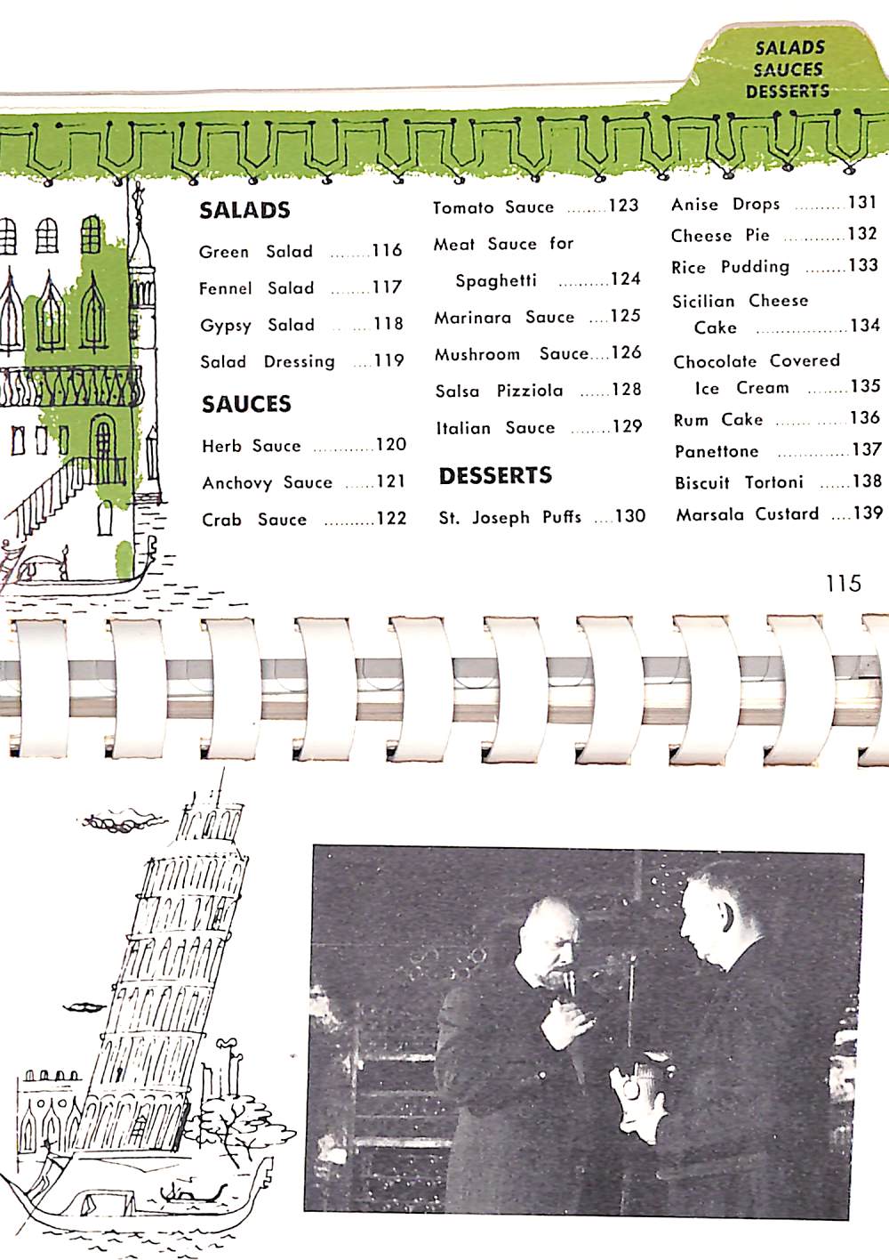 "Thank You Mister Columbus The Choice Cuisine Of Italy" 1956 ROSEN, Ruth Chier