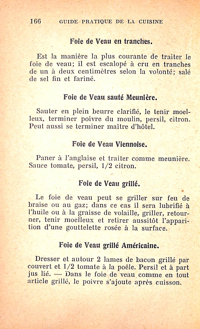"Guide Pratique De La Cuisine" 1950 GAUDEFROY, O.