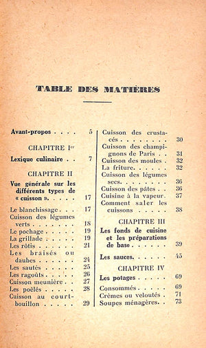 "Guide Pratique De La Cuisine" 1950 GAUDEFROY, O.