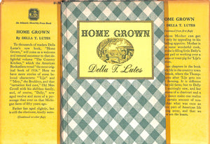 "Home Grown" 1937 LUTES, Della T.