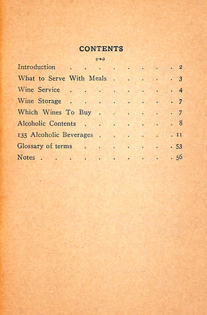"The Handbook Of Wines And Liquors" 1933 TAYLOR, Howard E.