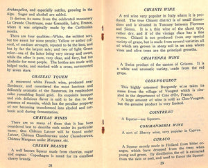 "The Handbook Of Wines And Liquors" 1933 TAYLOR, Howard E.