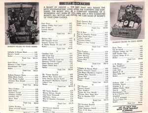 "Wine And Liquor Guide 1955-56" 1955 Golden Gate Liquor Store