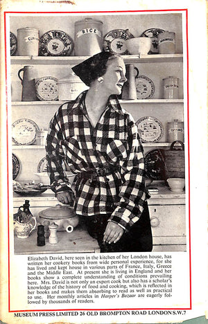 "Summer Cooking" 1955 DAVID, Elizabeth