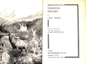 "Bridleways Through History" 1936 APSLEY, Lady