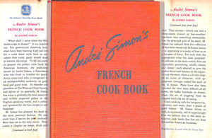 "Andre Simon's French Cook Book" 1938 SIMON, Andre