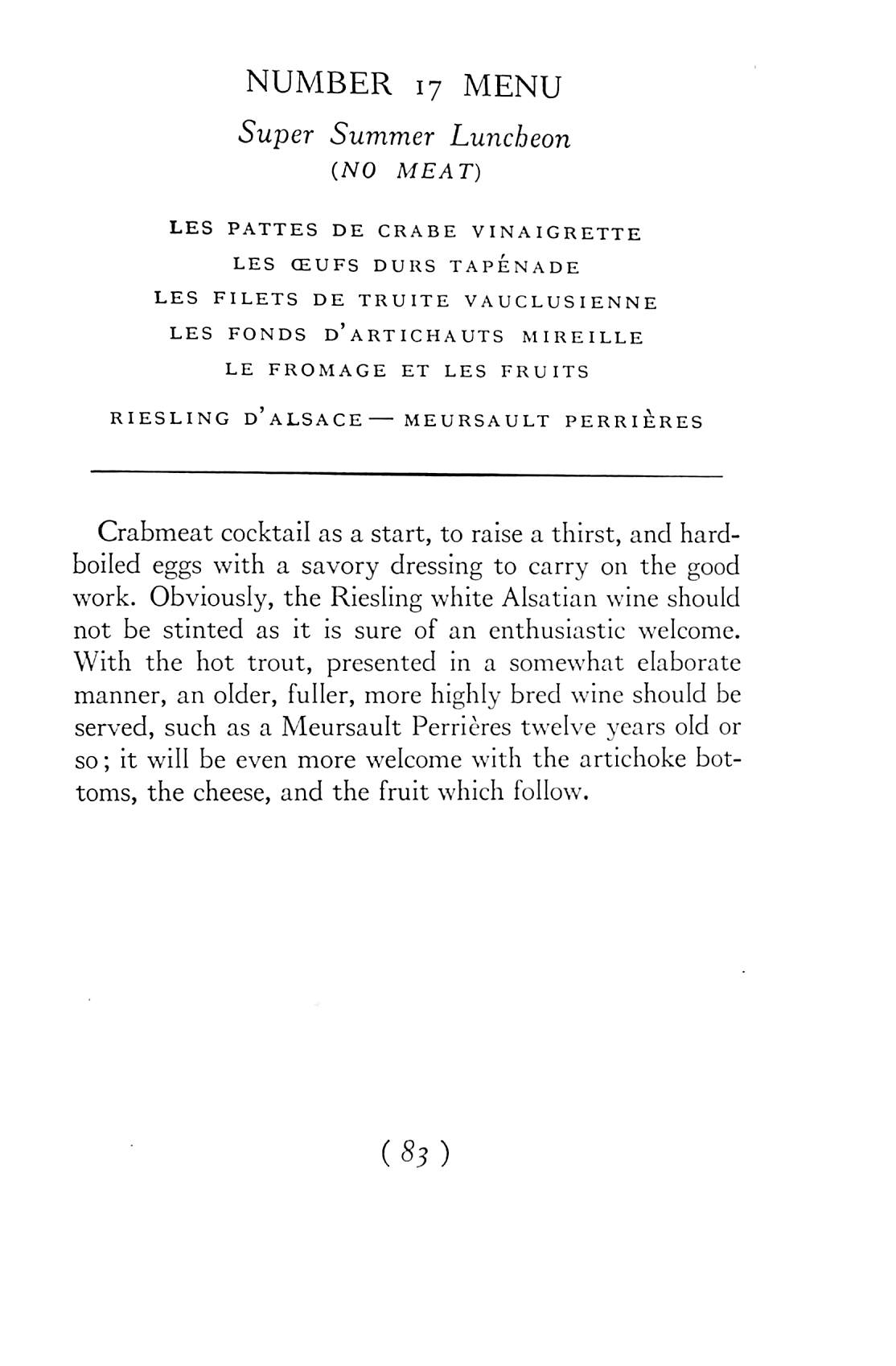 "Andre Simon's French Cook Book" 1938 SIMON, Andre