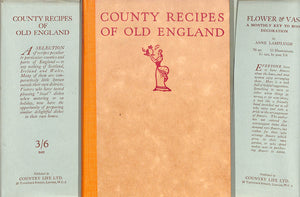"County Recipes Of Old England" 1929 EDDEN, Helen [compiled by]