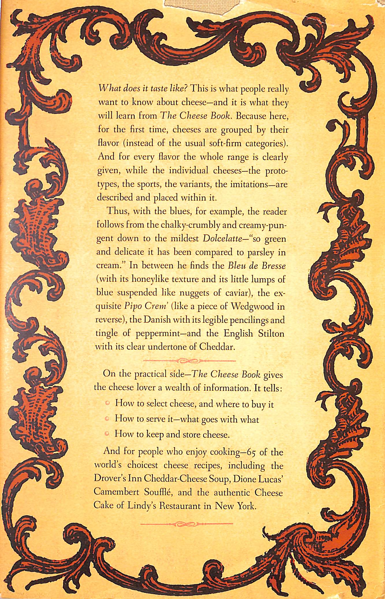 "The Cheese Book" 1965 MARQUIS, Vivienne and HASKELL, Patricia