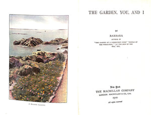 "The Garden, You, And I" 1910 Barbara