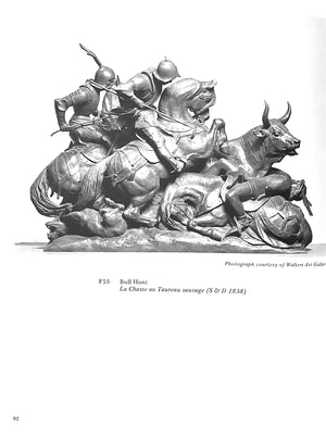 "The Barye Bronzes: A Catalogue Raisonne" 1981 PIVAR, Stuart