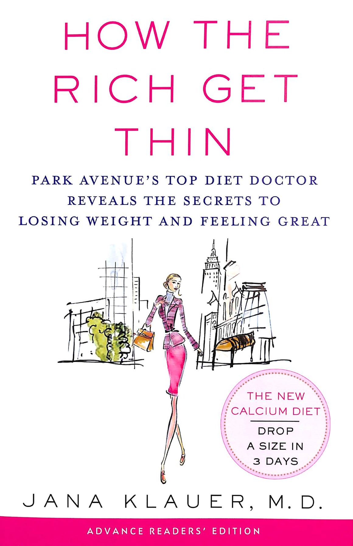 "How The Rich Get Thin: Park Avenue's Top Diet Doctor Reveals The Secrets To Losing Weight And Feeling Great" 2006 KLAUER, Jana, M.D.
