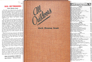 "All Outdoors" 1956 SCOTT, Jack Denton