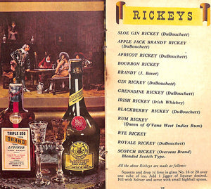 "DuBouchett Cocktail Recipes" 1945