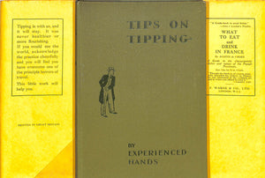 "Tips On Tipping By Experienced Hands" 1933 Experienced Hands