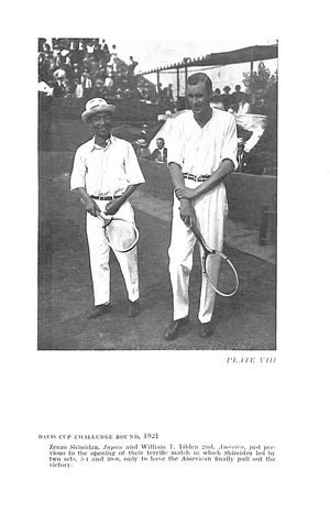 "The Art Of Lawn Tennis" 1921 TILDEN, William T., 2d