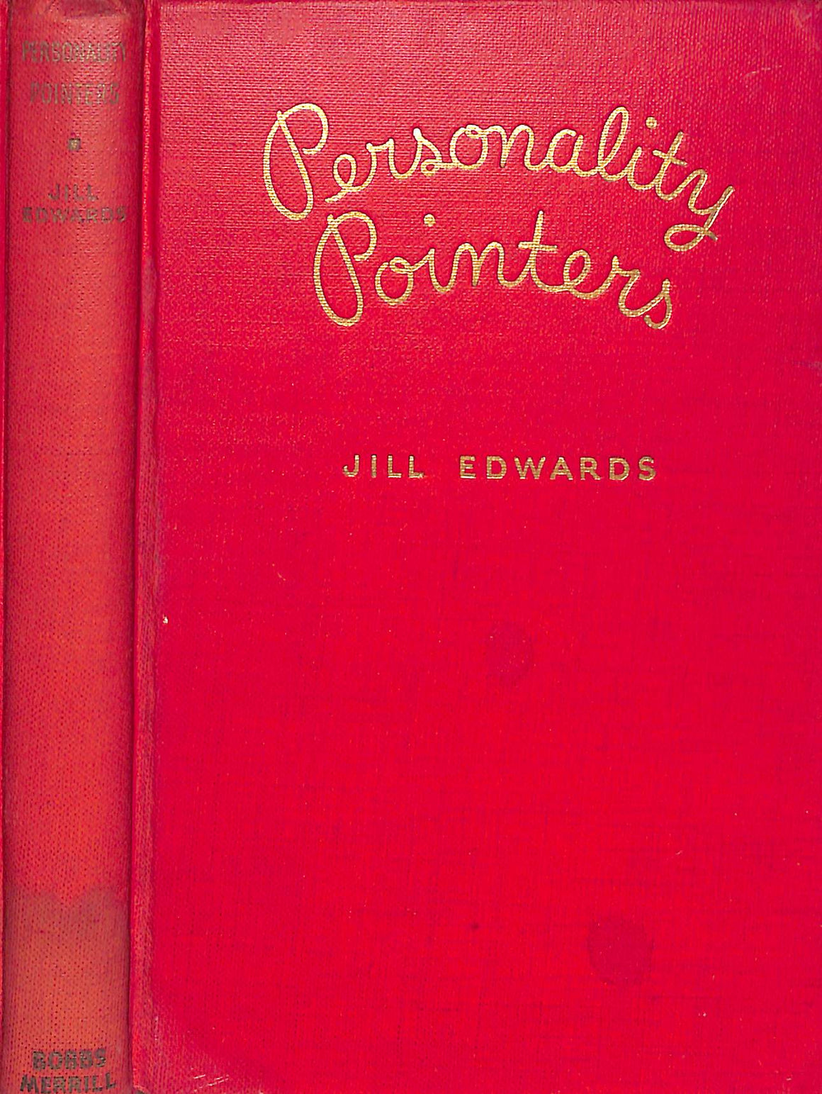 "Personality Pointers" 1935 EDWARDS, Jill