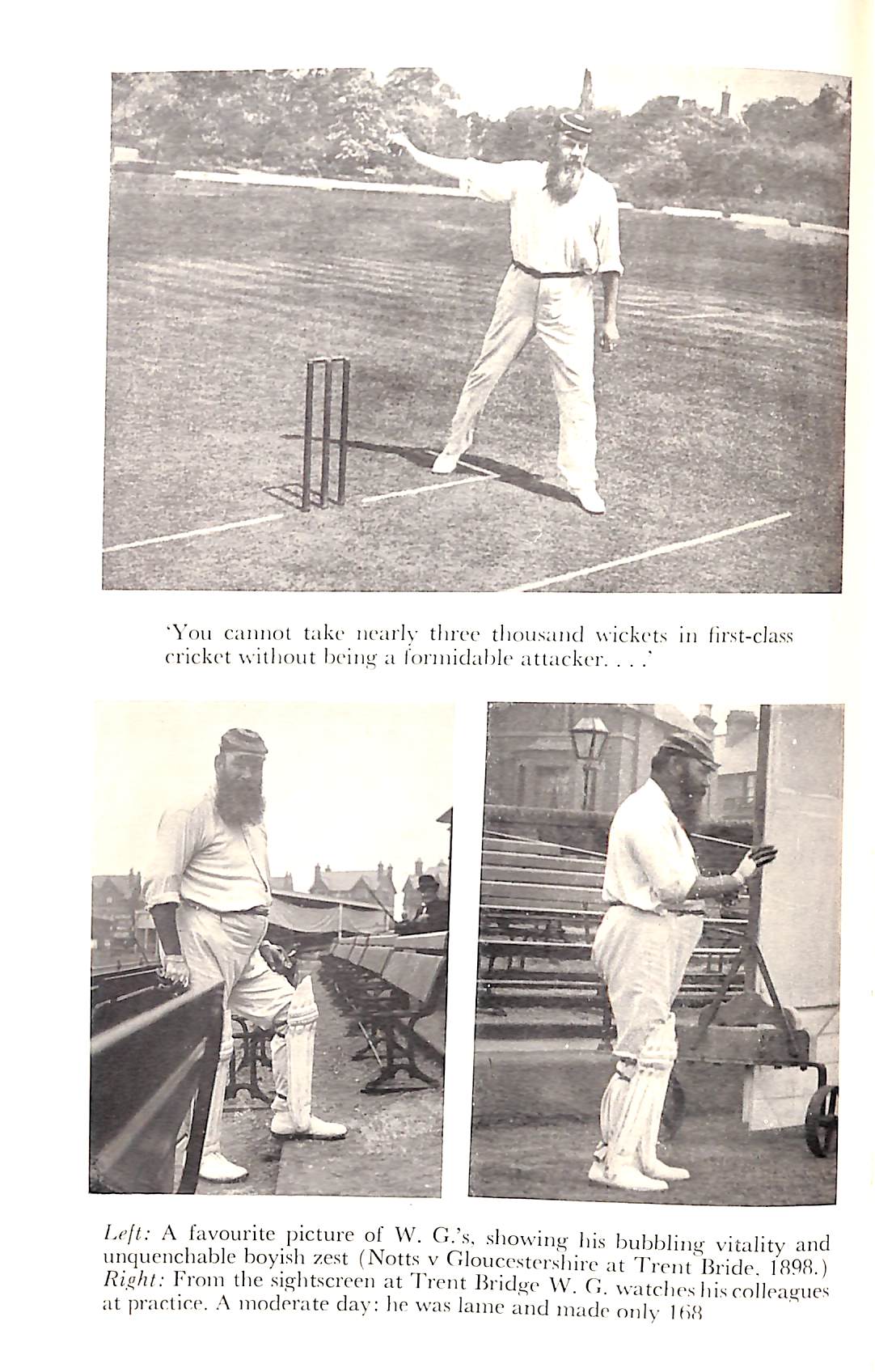 "The Great Cricketer" 1957 THOMPSON, A. A.