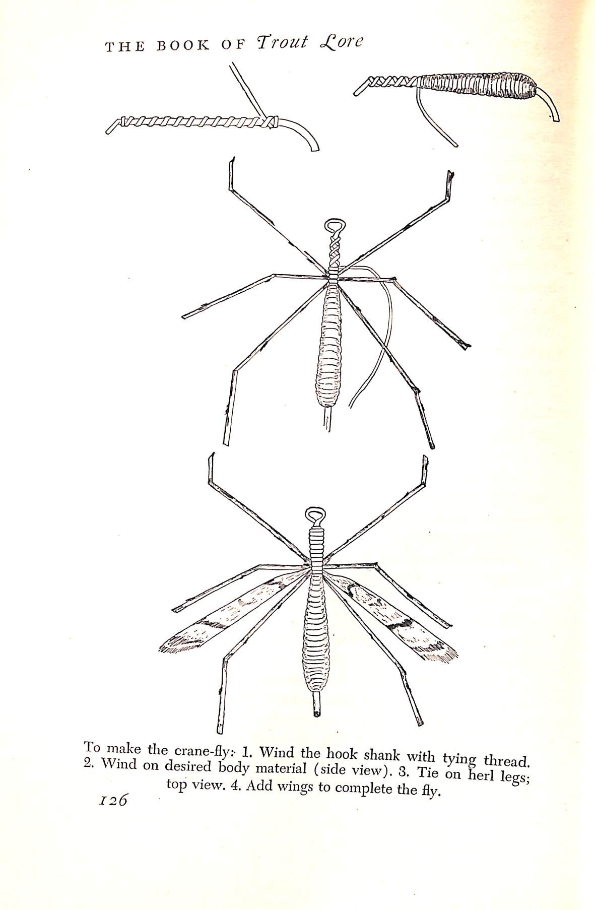 "The Book Of Trout Lore" 1947 CROWE, John