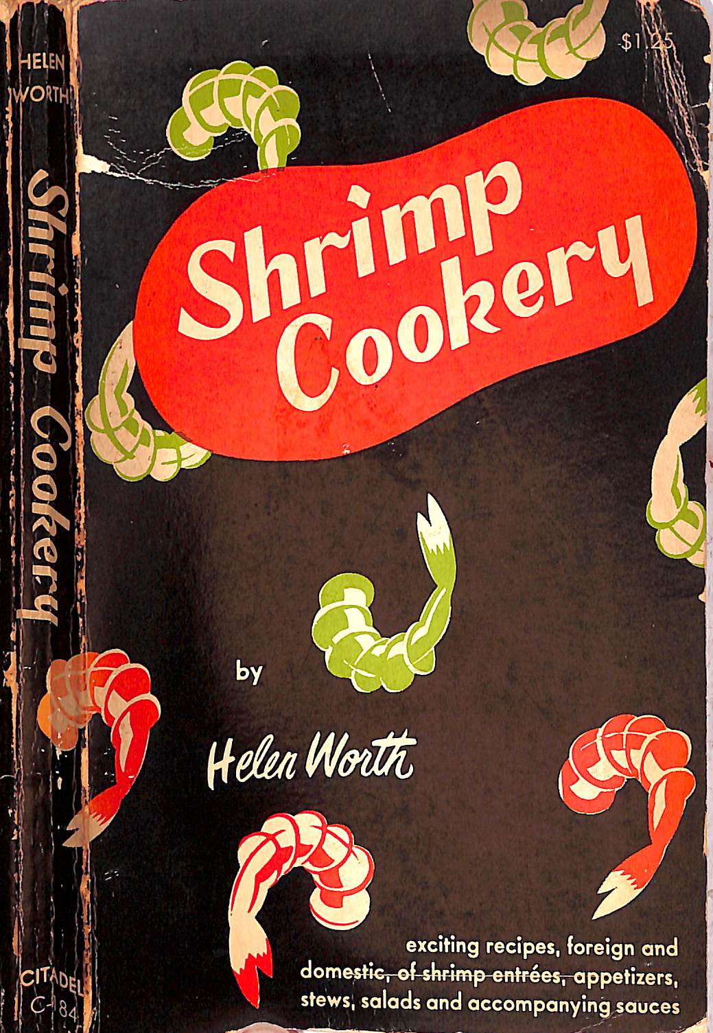 "Shrimp Cookery: Over 100 Recipes" 1964 WORTH, Helen
