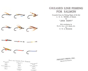 "Greased Line Fishing For Salmon" 1970 SCOTT, Jock