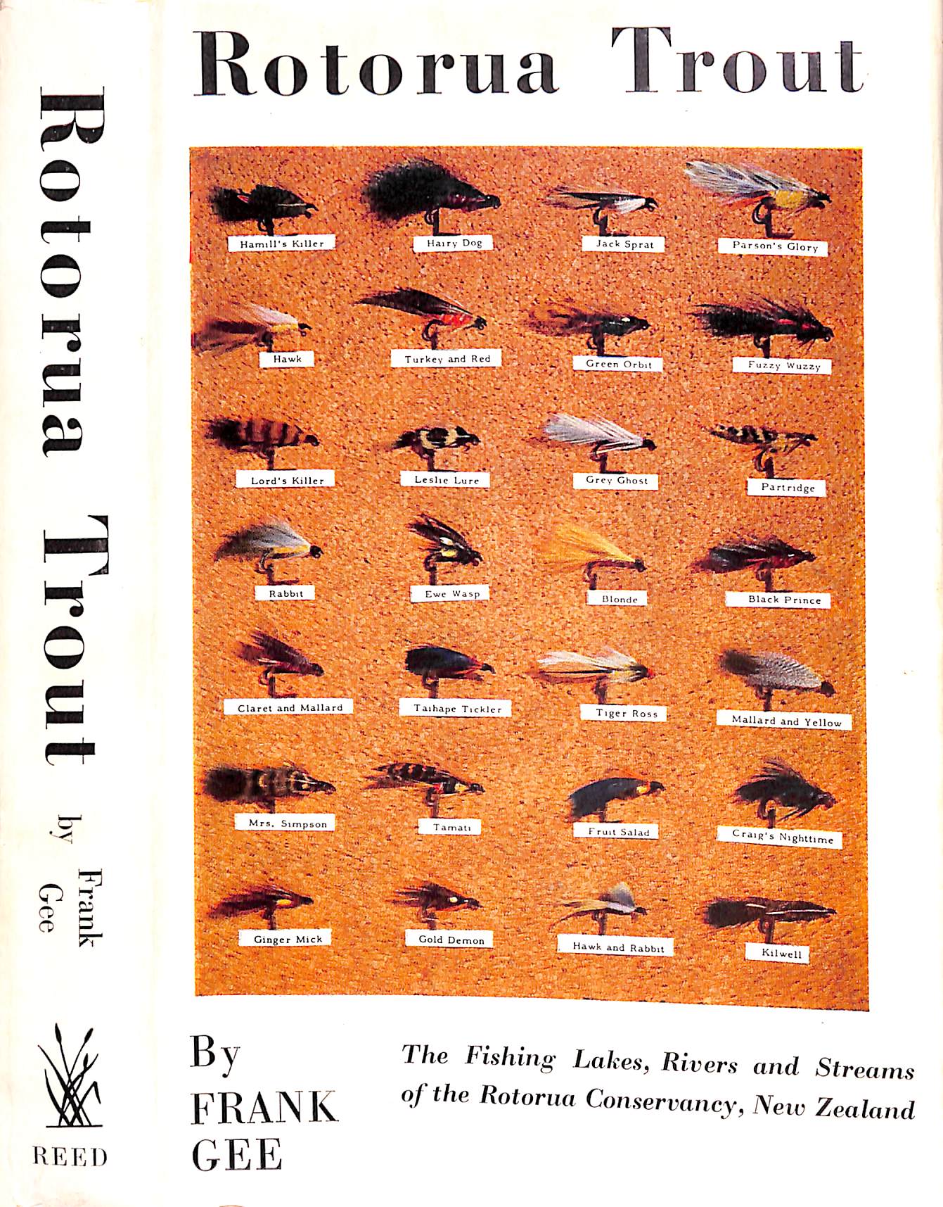"Rotorua Trout The Fishing Lakes, Rivers And Streams Of The Rotorua Conservancy, New Zealand" 1960 GEE, Frank
