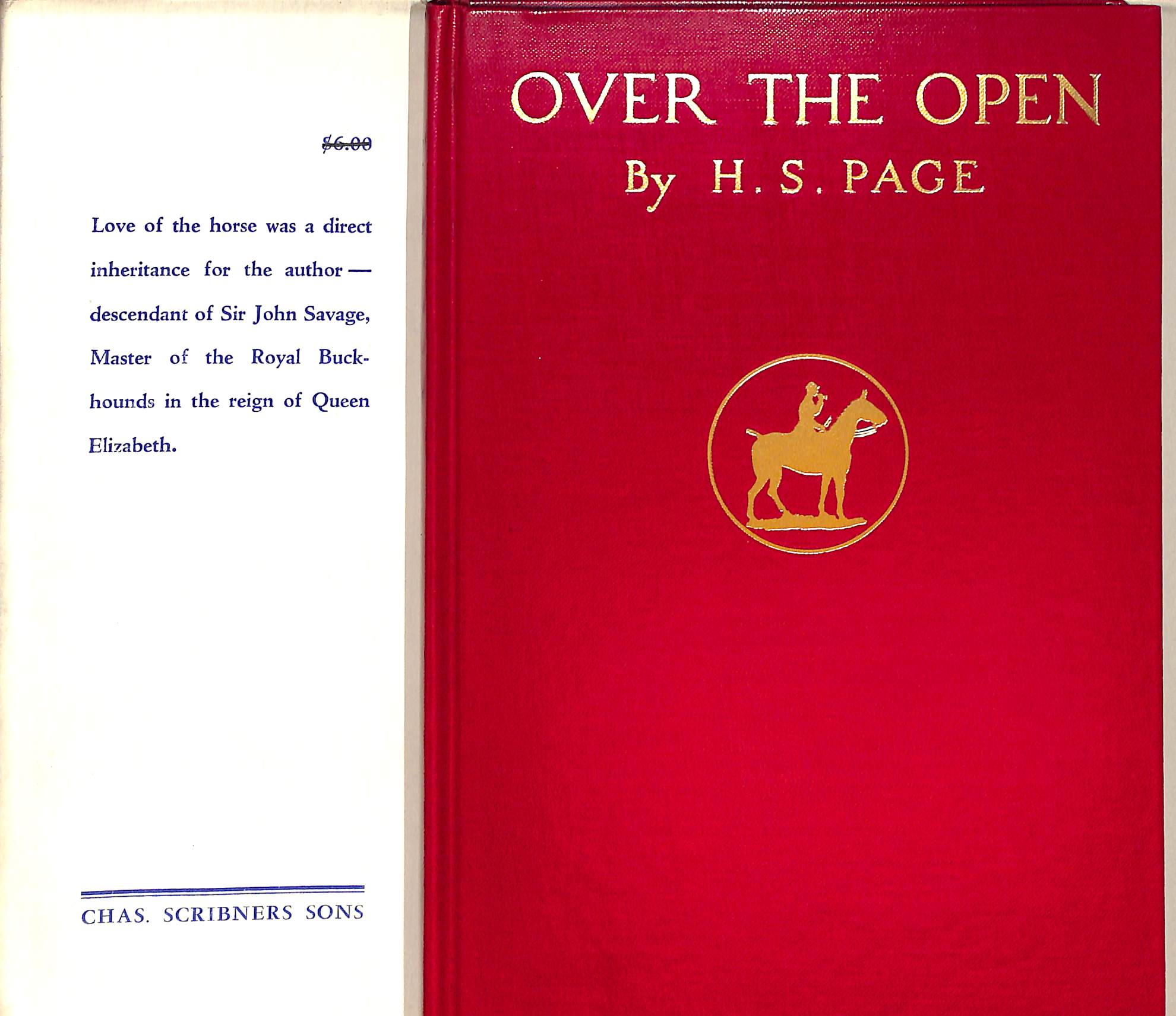 "Over The Open" 1925 PAGE, H.S.