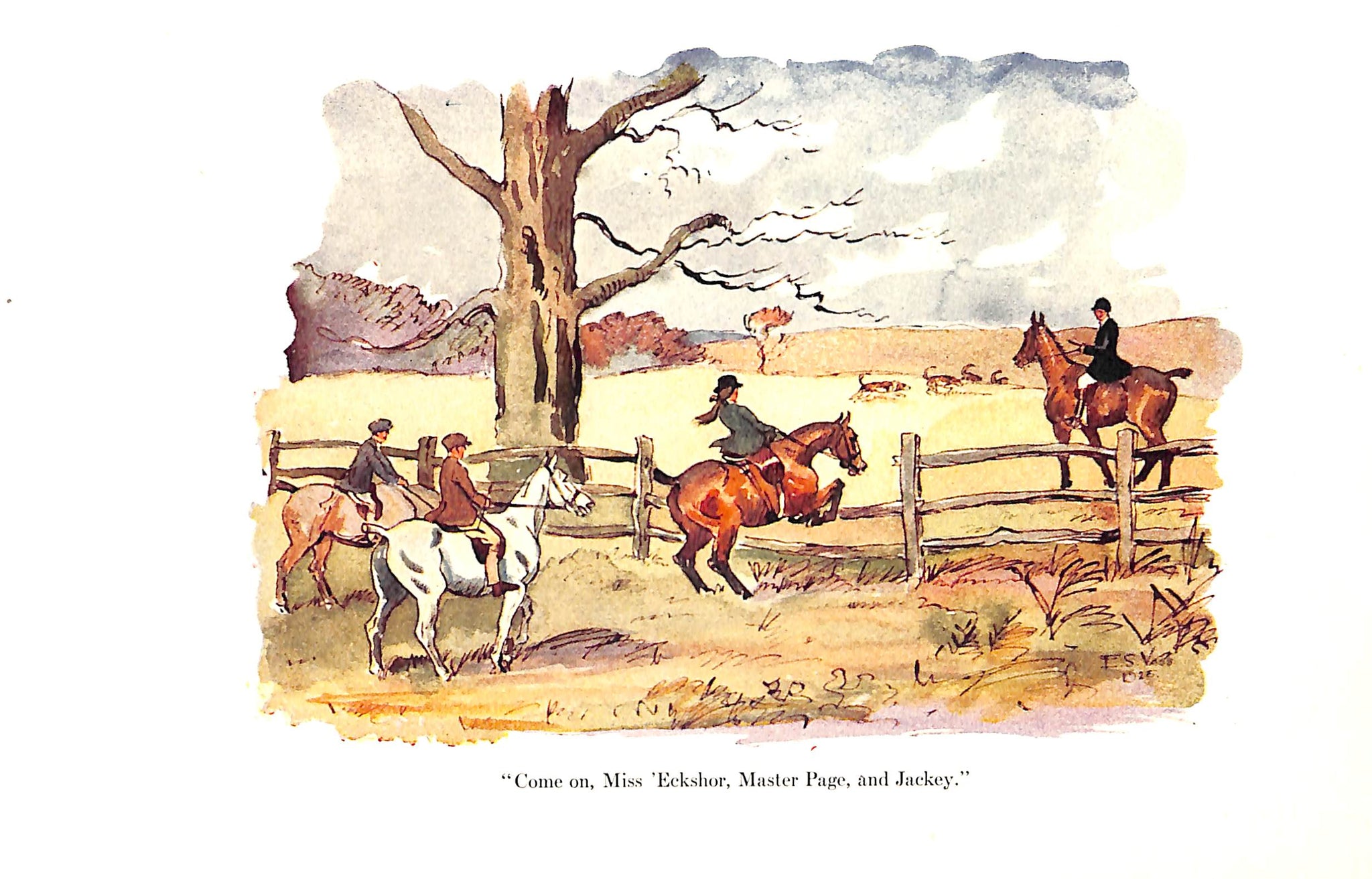 "Over The Open" 1925 PAGE, H.S.