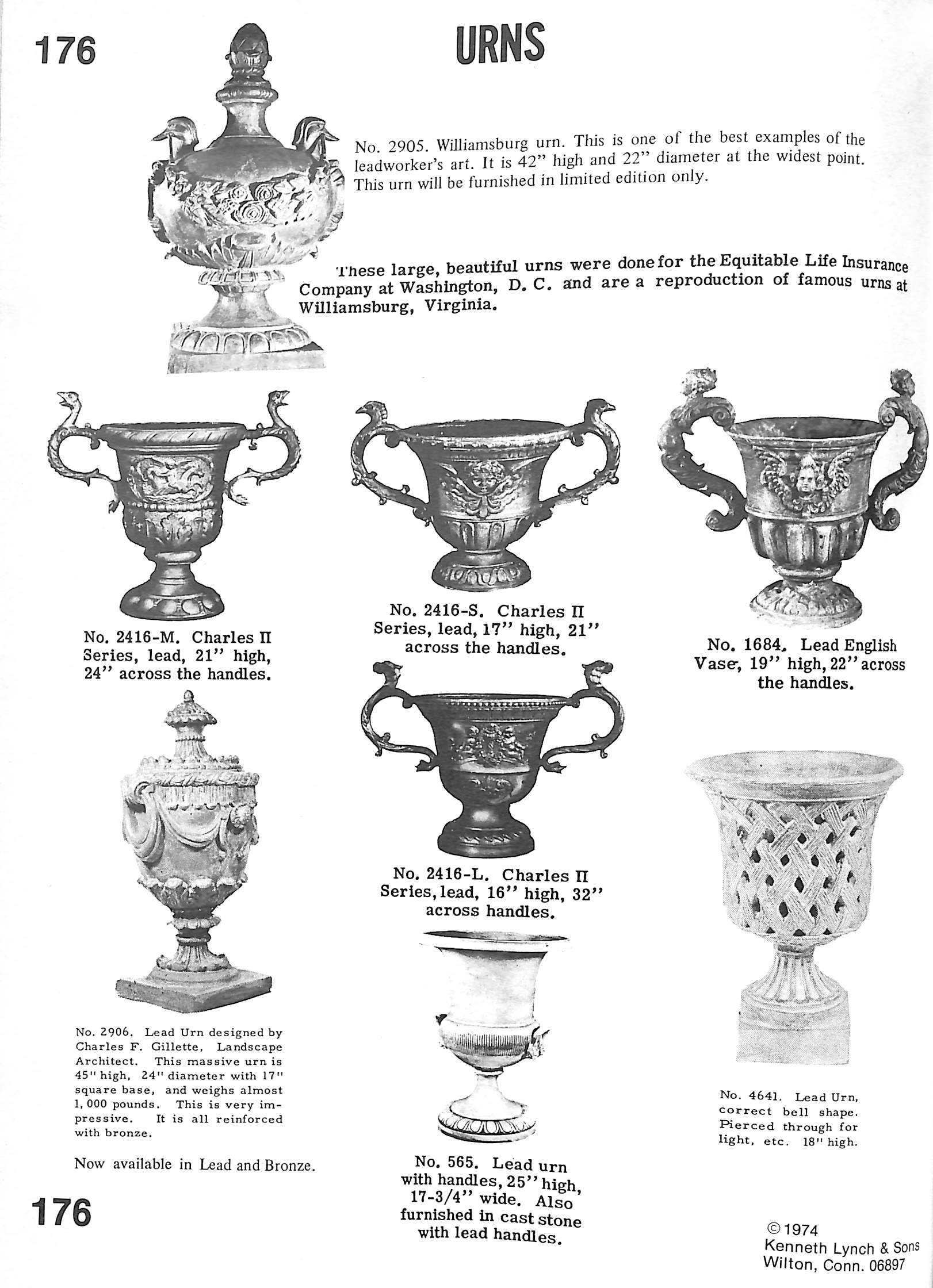 "The Book Of Garden Ornament #2076" 1974