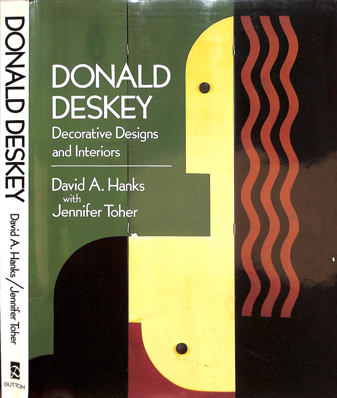 "Donald Deskey Decorative Designs And Interiors" 1987 HANKS, David A. with TOHER, Jennifer