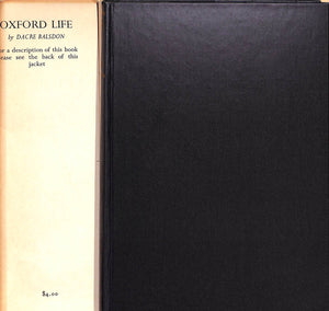 "Oxford Life" 1958 BALSDON, Dacre