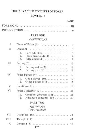 "Poker: A Guaranteed Income For Life By Using The Advanced Concepts Of Poker" 1968 WALLACE, Frank R. Ph. D