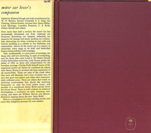 "Motor Car Lover's Companion" 1965 HOUGH, Richard [edited by]