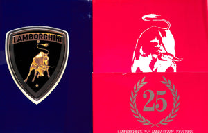 "Lamborghini's 25th Anniversary 1963-1988" 1988 PASINI, Stefano
