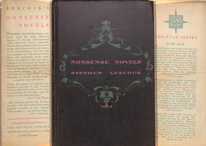 "Nonsense Novels" 1929 LEACOCK, Stephen