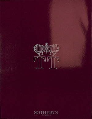 "Die Furstliche Sammlung Thurn Und Taxis" Sotheby's 1993