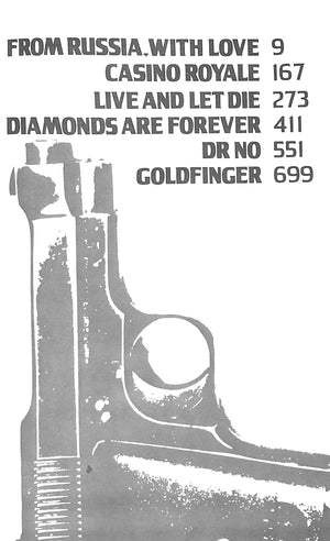 "From Russia, With Love, Casino Royale, Live And Let Die, Diamonds Are Forever, Dr No, Goldfinger" 1980 FLEMING, Ian (SOLD)
