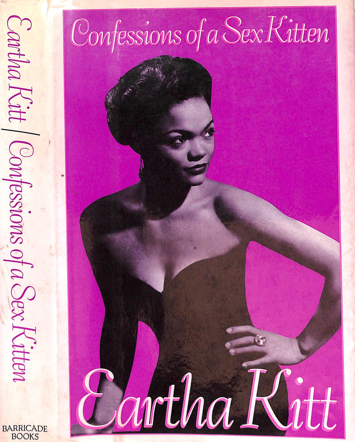 "Confessions Of A Sex Kitten" 1989 KITT, Eartha (SIGNED)