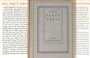 "The Party Dress" 1930 HERGESHEIMER, Joseph