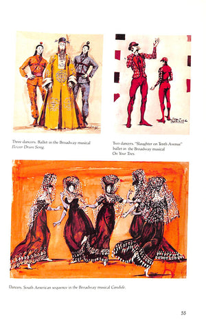 "Broadway & Hollywood: Costumes Designed By Irene Sharaff" 1976 SHARAFF, Irene