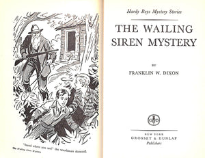 "The Wailing Siren Mystery" 1952 DIXON, Franklin W.