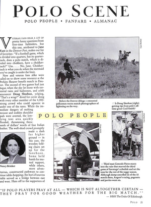 Polo Magazine October 1990