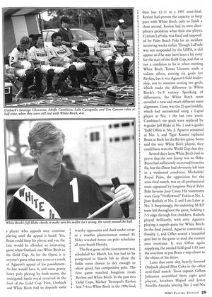 Polo Players Edition Magazine April 1998
